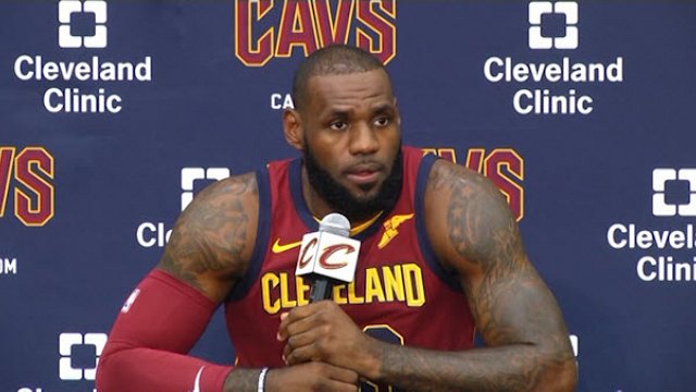 LeBron James refuses to use Donald Trump's name as he talks about the ...