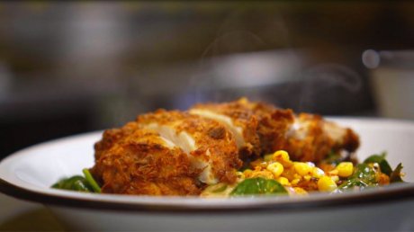 Southern fried chicken with corn salad - Shane Delia's Recipe For Life ...