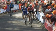Flèche Wallonne winning moment