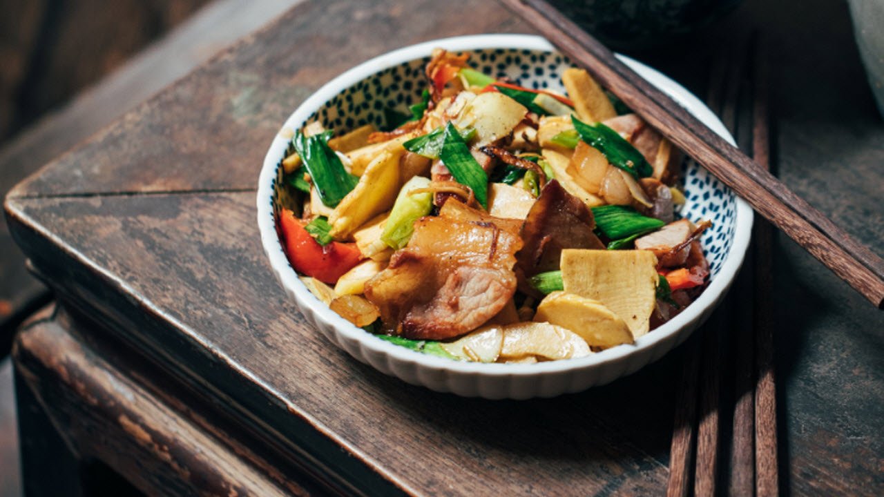 Bamboo shoots and cured ham stirfry SBS On Demand