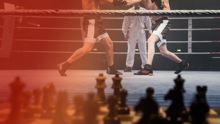 Chessboxing creator attends France's first-ever competitive bout