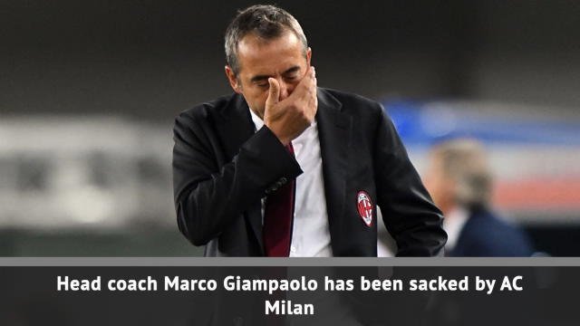 Ac Milan Coach Giampaolo Sacked After Just Seven Games