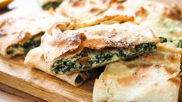 Pizza rustica with olive oil pastry : SBS Food