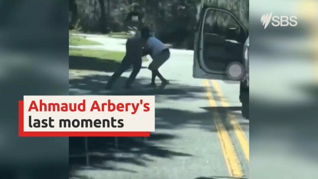 ahmaud arbery murder trial begins as us jury sees video of black jogger s last minutes