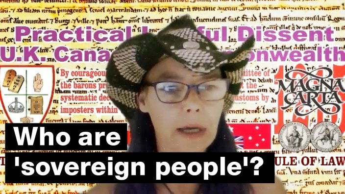 The rise of 'sovereign people' and why they argue laws don't apply to them  | SBS The Feed