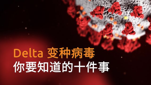 Delta变种病毒 您需了解的10件事