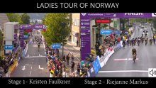 Seeing double at Ladies Tour of Norway