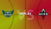 WNBA replay: Dallas Wings v Las Vegas Aces