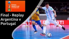 Full replay: FIFA Futsal World Cup final - Argentina v Portugal