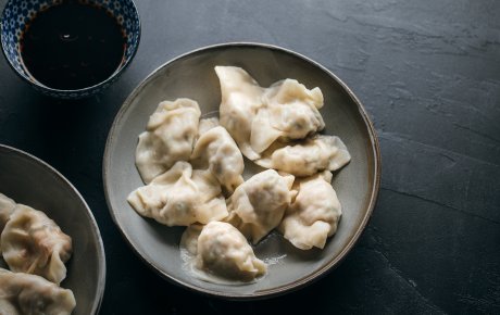 Shui jiao (basic boiled dumplings)