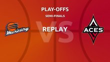 WNBA replay: Phoenix Mercury v Las Vegas Aces