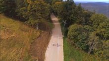 The course presentation for the Tour de France Femmes avec Zwift