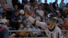 Friedrich goes from start to finish at head of Keirin for rainbows