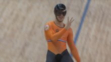 Lavreysen makes it a hattrick of world titles in sprint
