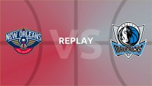 NBA replay: New Orleans Pelicans v Dallas Mavericks