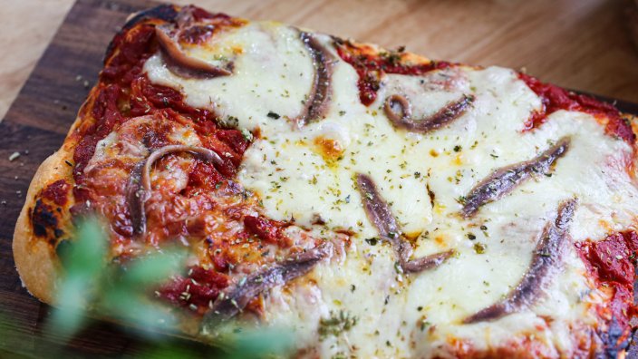 Pizza siciliana (sfincione) - Panelinha