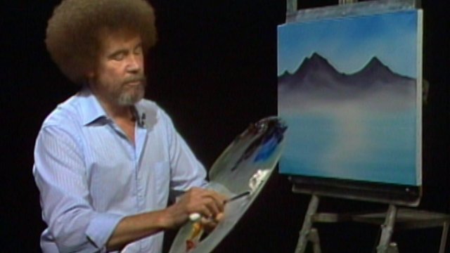 The Joy Of Painting With Bob Ross S18 Ep6 - Majestic Peaks | SBS PopAsia