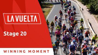 Primoz Roglič on the Brink of Vuelta Victory as Dunbar Shines in Stage 20